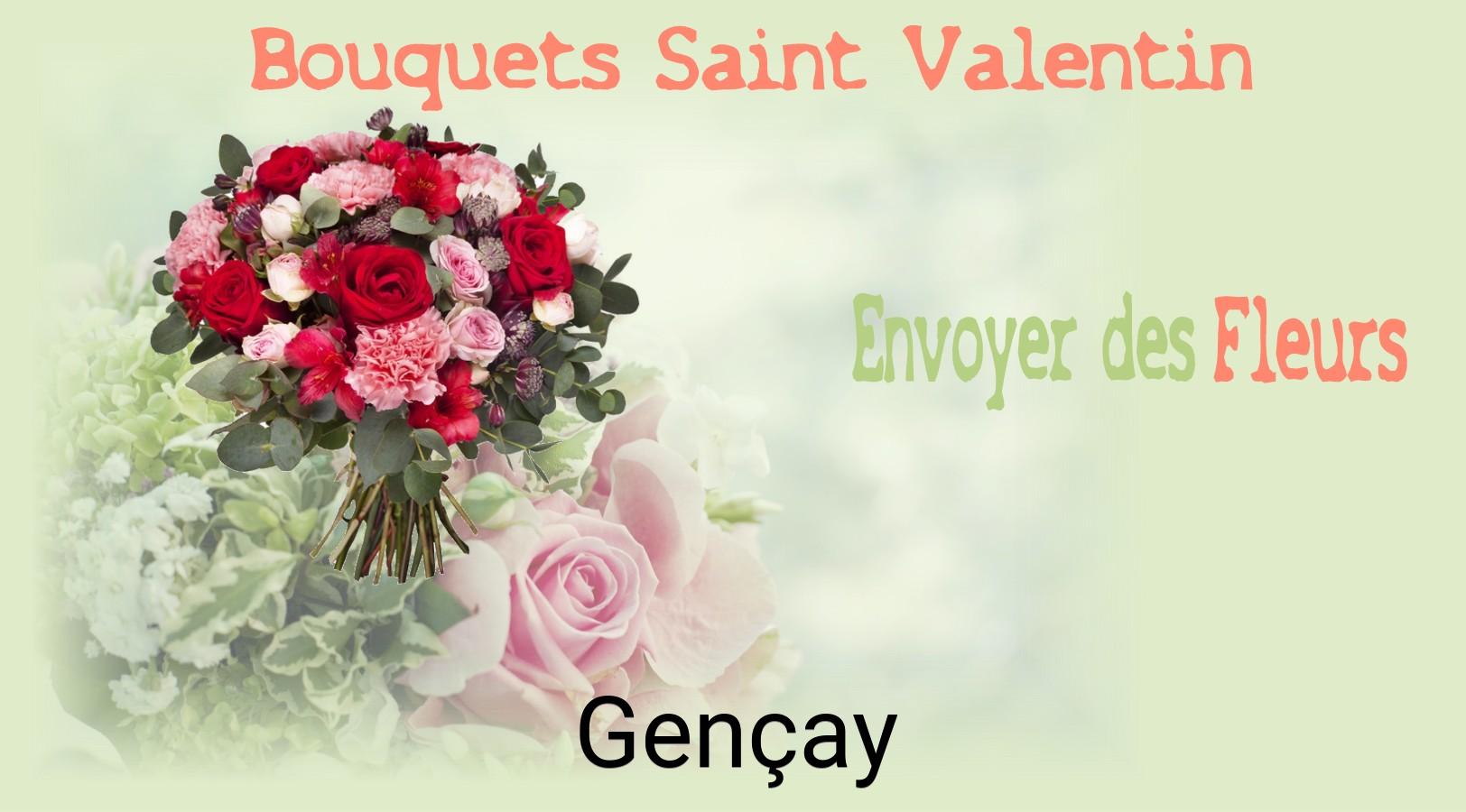 Roses de Saint-Valentin livrées à Gençay